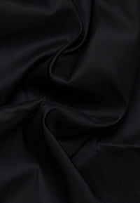 'Performance Shirt' in Black - Slim Fit Dress Shirt with Kent Collar by Eterna 1863