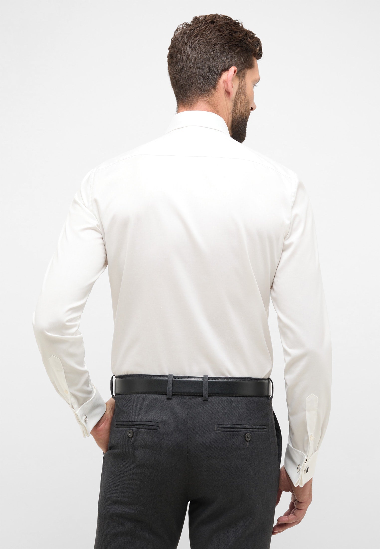 Luxury Shirt' in Champagne with French Cuff - Slim Fit Luxury Shirt' in Champagne with French Cuff - Slim Fit