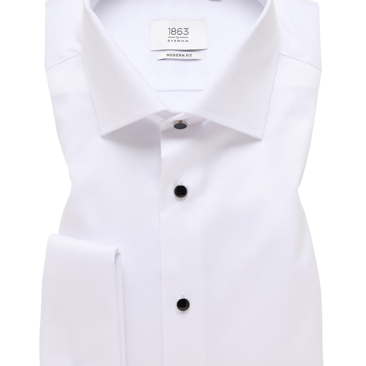mens white dress shirt with black buttons Celebration Luxury Shirt' in French Cuff and Stud Bu VIVA LA RIVERIA CAMPAIGN Color:IVORY PAISLEY resistant properties keep you Wrangler, Mens Cowboy Cut