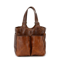 Belle Picnic Tote in Titan Milled Honey by Moore & Giles