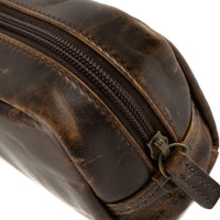 George Mini Wash Kit in Brompton Brown by Moore & Giles