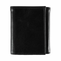 Tri-Fold Wallet in Brompton Black by Moore & Giles