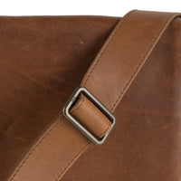 Reclaimed Messenger Bag in Heirloom Oak by Moore & Giles