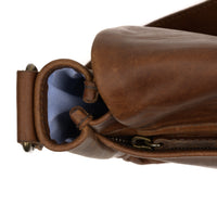 Reclaimed Messenger Bag in Heirloom Oak by Moore & Giles