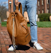 Reclaimed Surplus Duffel in Heirloom Oak by Moore & Giles