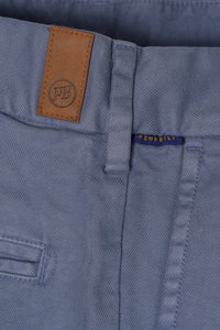 The Plainsman Tapered Leg Khakis in Slate Blue by Pennbilt
