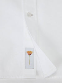 Harrison Button Down Oxford Shirt in White by Robert Talbott
