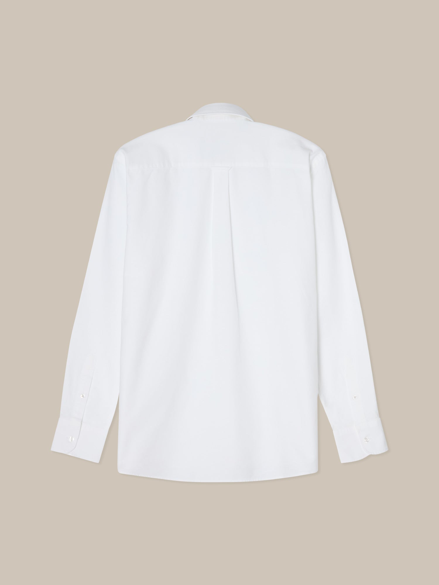 Harrison Button Down Oxford Shirt in White by Robert Talbott