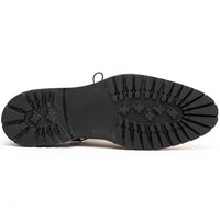 Campo Italian Sueded Goatskin Blucher in Tobacco by Zelli Italia