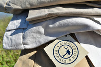 Washed Poplin Pant in Stone (Calhoun Trim Fit) by Charleston Khakis