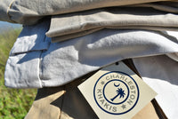 Washed Poplin Pant in Stone (Calhoun Trim Fit) by Charleston Khakis