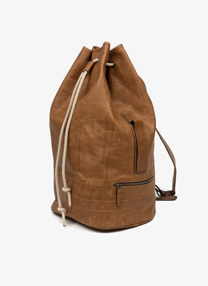 Reclaimed Surplus Duffel in Heirloom Oak by Moore & Giles