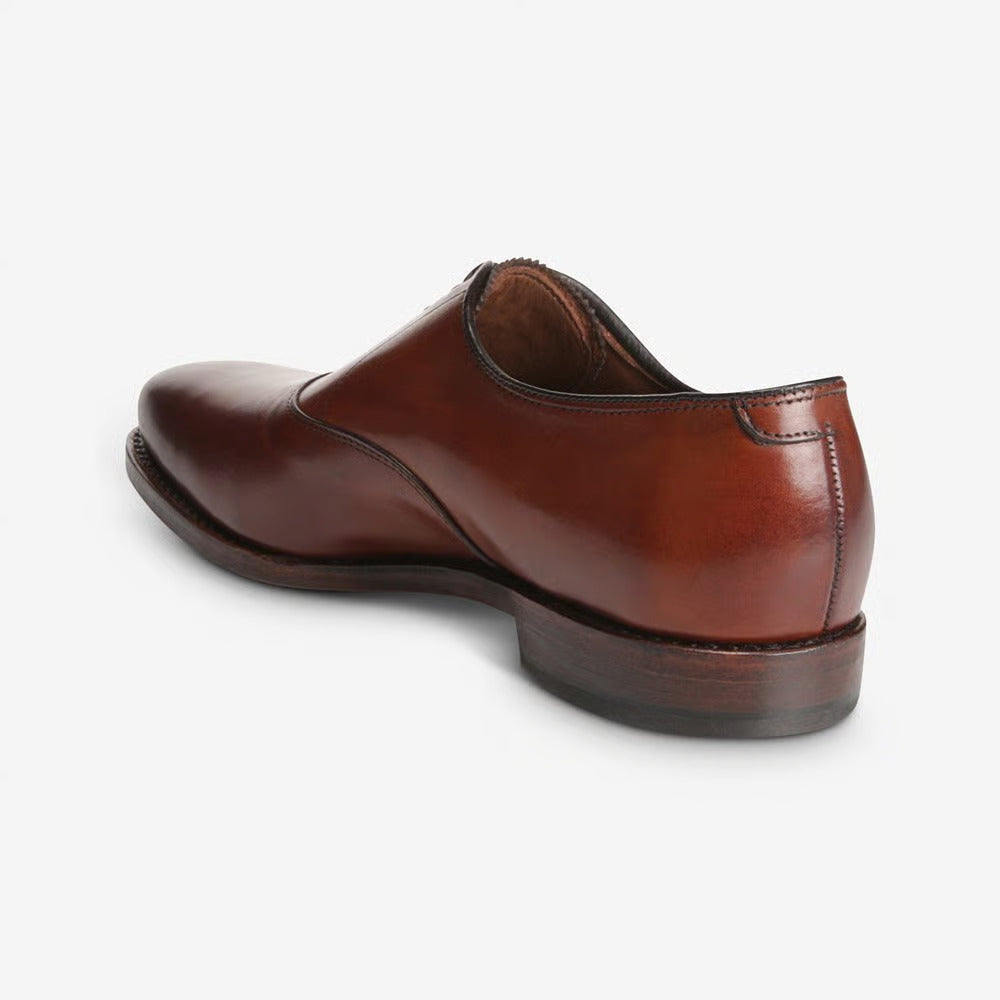 Carlyle Plain-Toe Oxford Dress Shoe in Chili Leather by Allen Edmonds