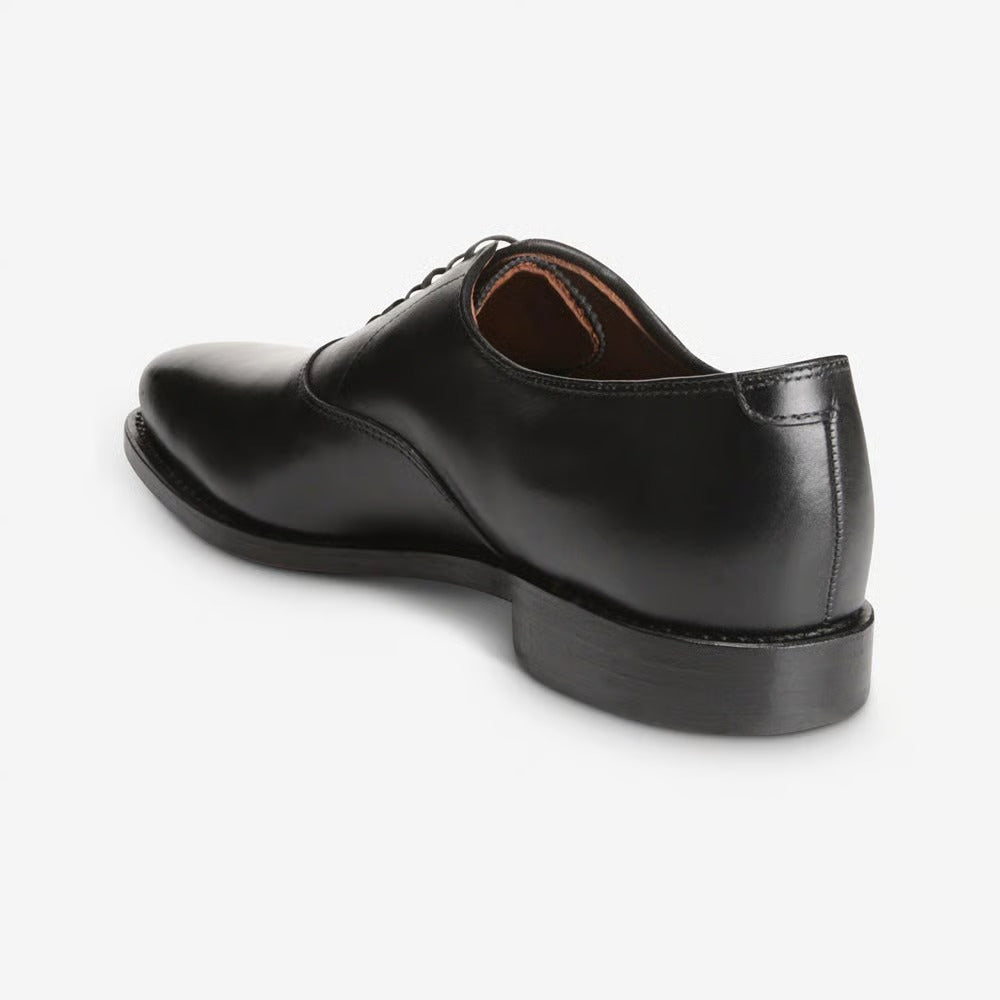 Carlyle Plain-Toe Oxford Dress Shoe in Black Leather by Allen Edmonds