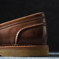 Randolph Verse Penny Loafer in Chili Leather by Allen Edmonds