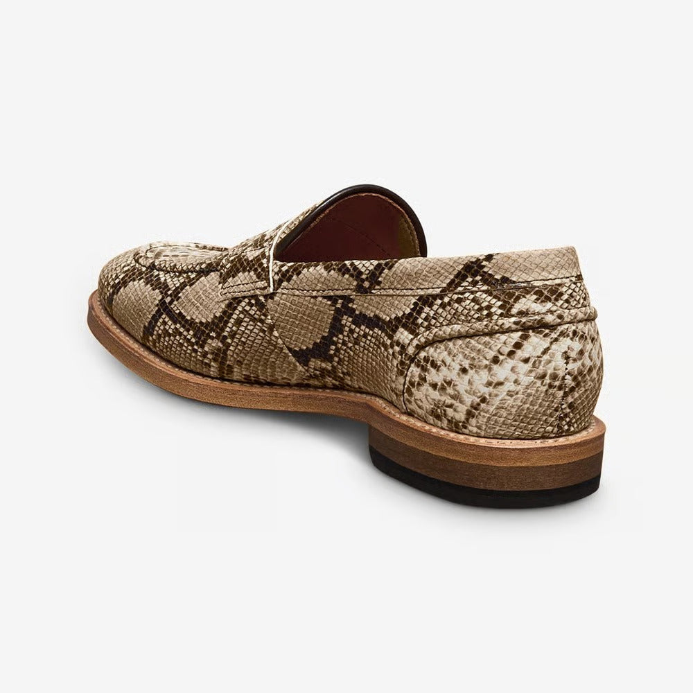 Randolph 2.0 Penny Loafer in Python Embossed Leather by Allen Edmonds