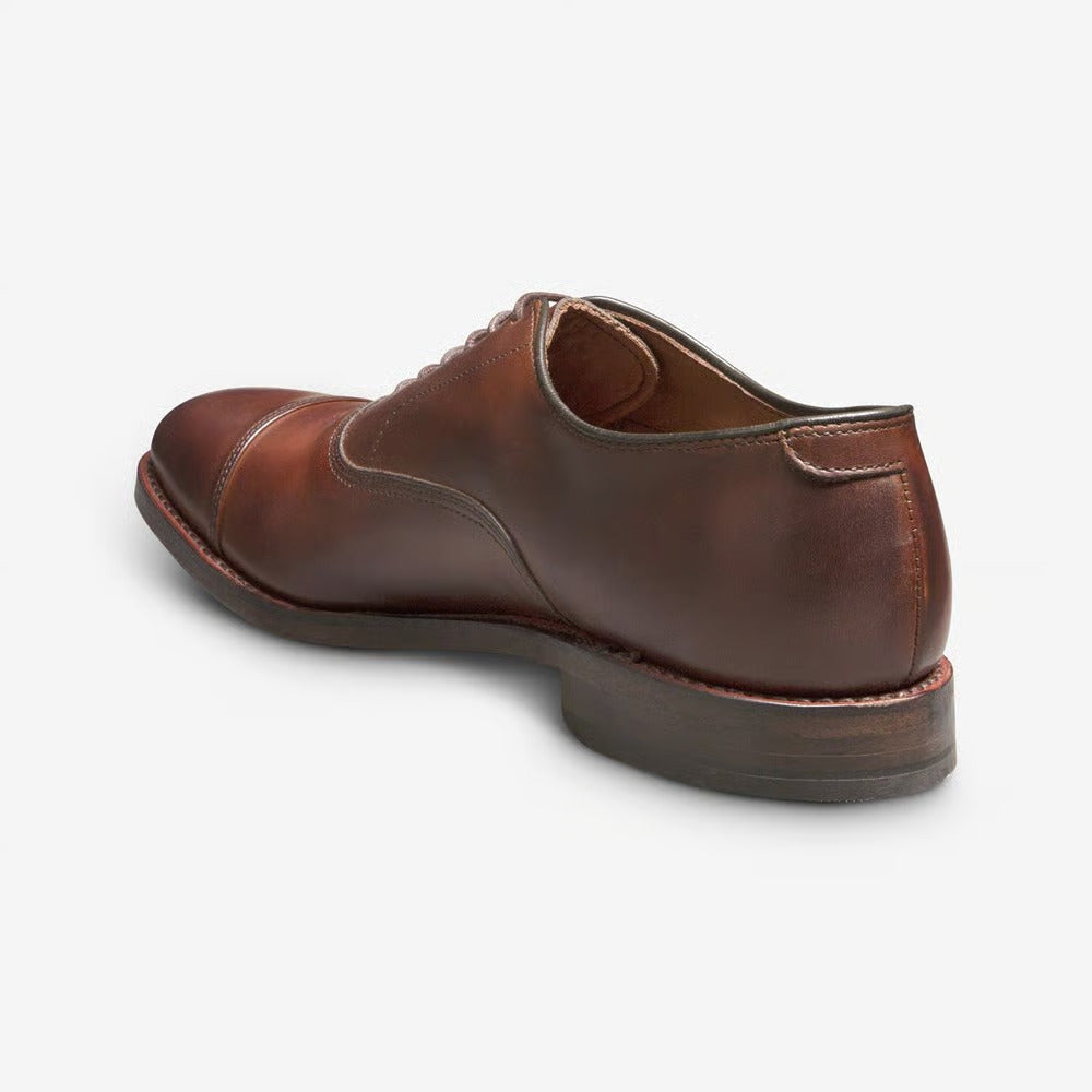 Park Avenue Cap-Toe Oxford Dress Shoe in Chili Leather by Allen Edmonds