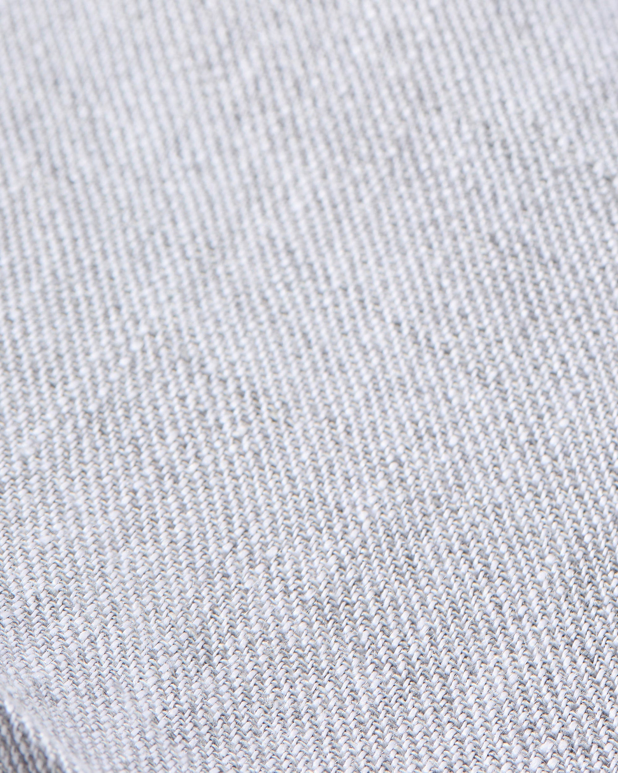 Parker Subalpino Italian Linen Trouser in Light Grey (Modern Straight Fit) by Zanella