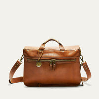 Kent Leather Messenger Bag in Tan by Will Leather Goods