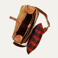 Kent Leather Messenger Bag in Tan by Will Leather Goods
