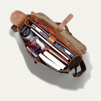 Kent Leather Messenger Bag in Tan by Will Leather Goods