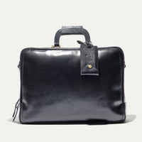 The Continental Briefcase (The William Collection) in Black by Will Leather Goods