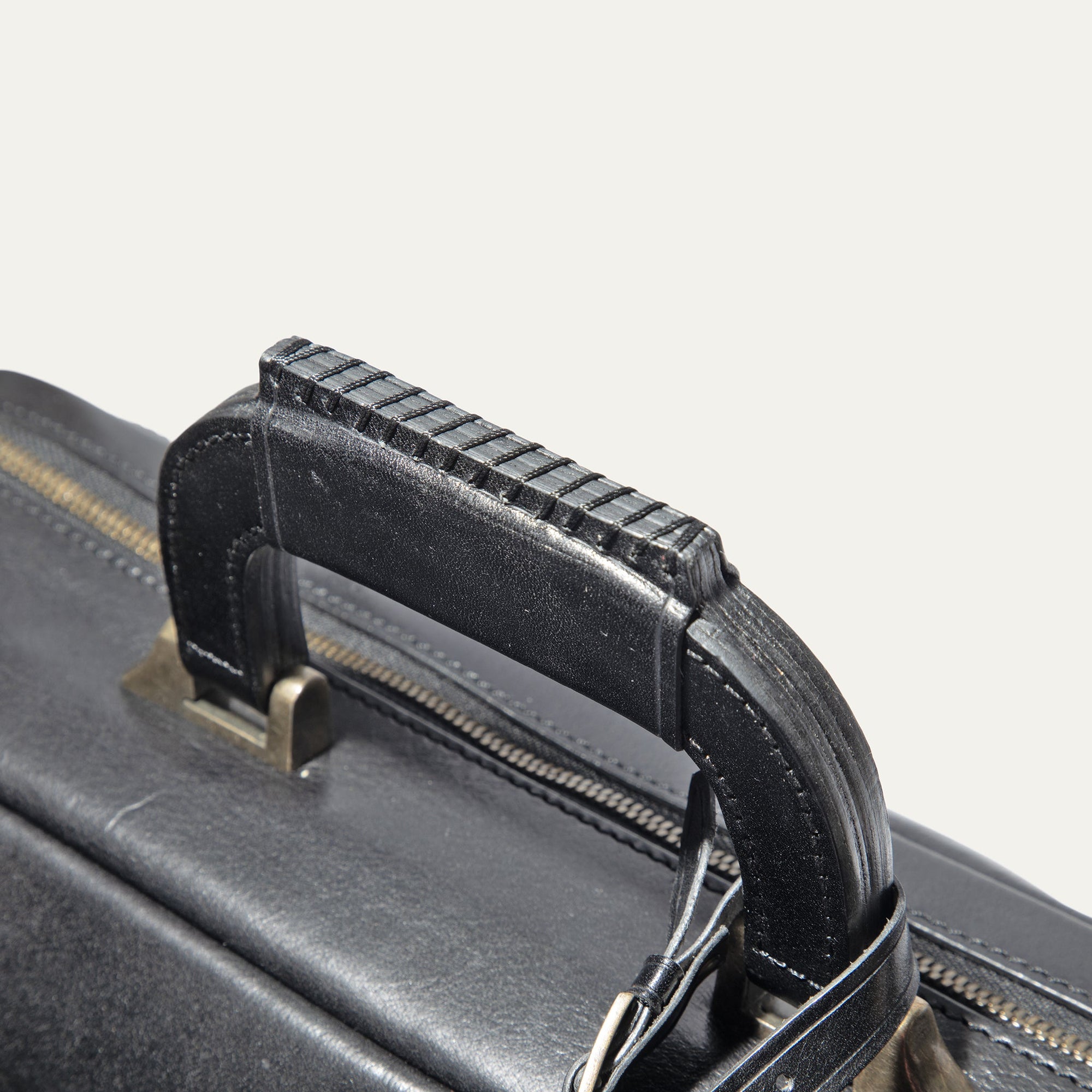 The Continental Briefcase (The William Collection) in Black by Will Leather Goods