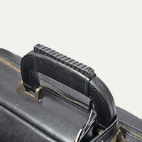 The Continental Briefcase (The William Collection) in Black by Will Leather Goods
