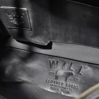 The Continental Briefcase (The William Collection) in Black by Will Leather Goods