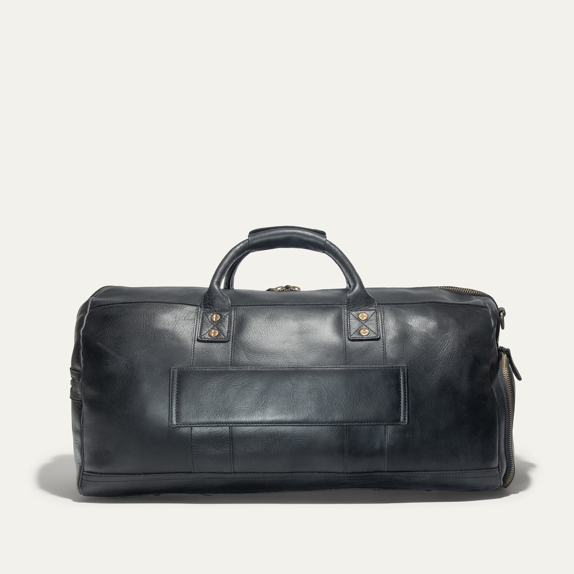 Atticus Leather Shoe Duffle in Black by Will Leather Goods