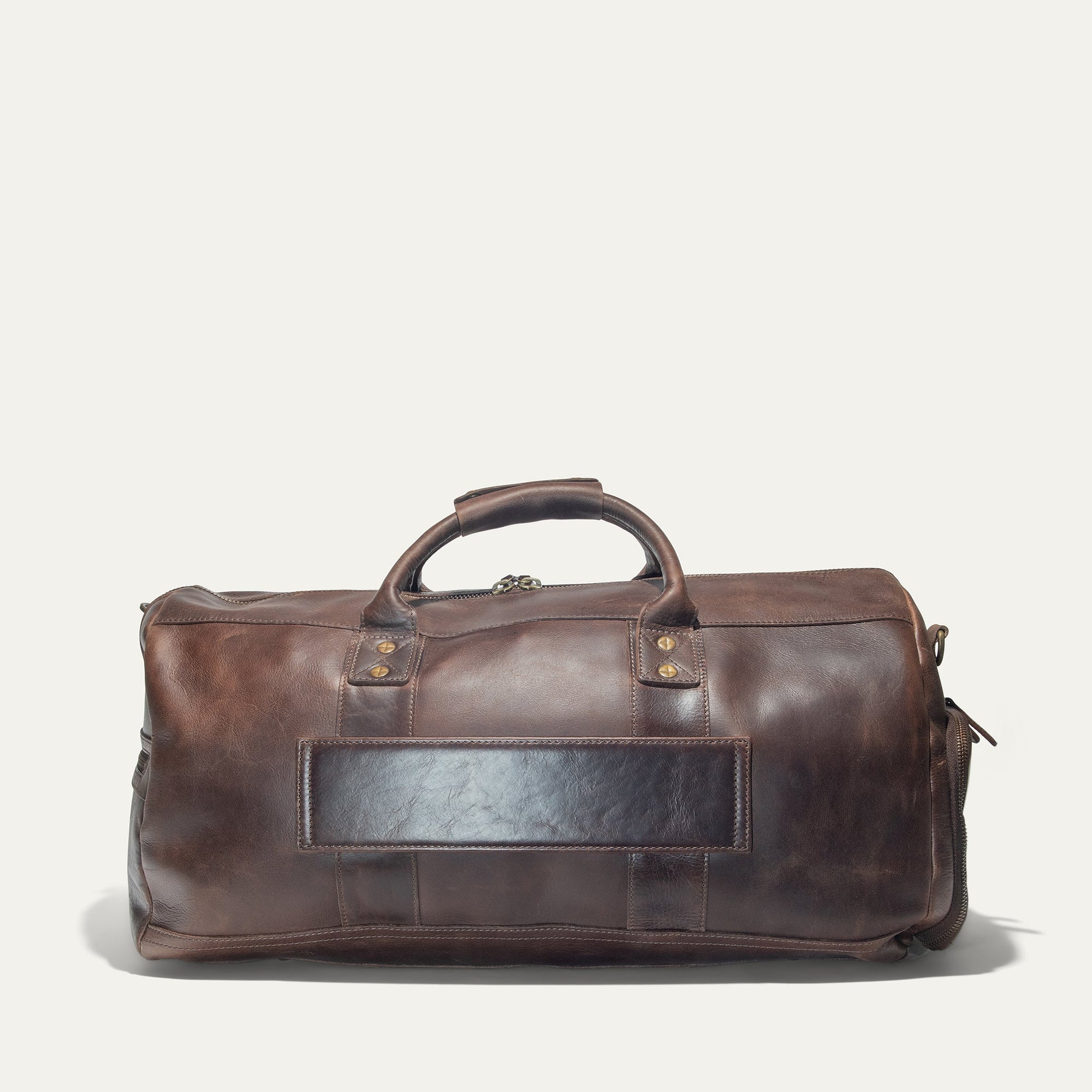 Atticus Leather Shoe Duffle in Brown by Will Leather Goods