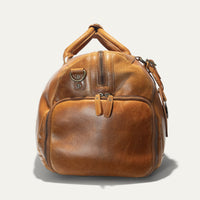 Atticus Leather Shoe Duffle in Tan by Will Leather Goods