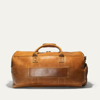 Atticus Leather Shoe Duffle in Tan by Will Leather Goods