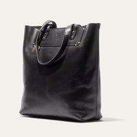 Simple Tote in Black by Will Leather Goods