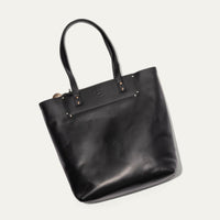 Simple Tote in Black by Will Leather Goods