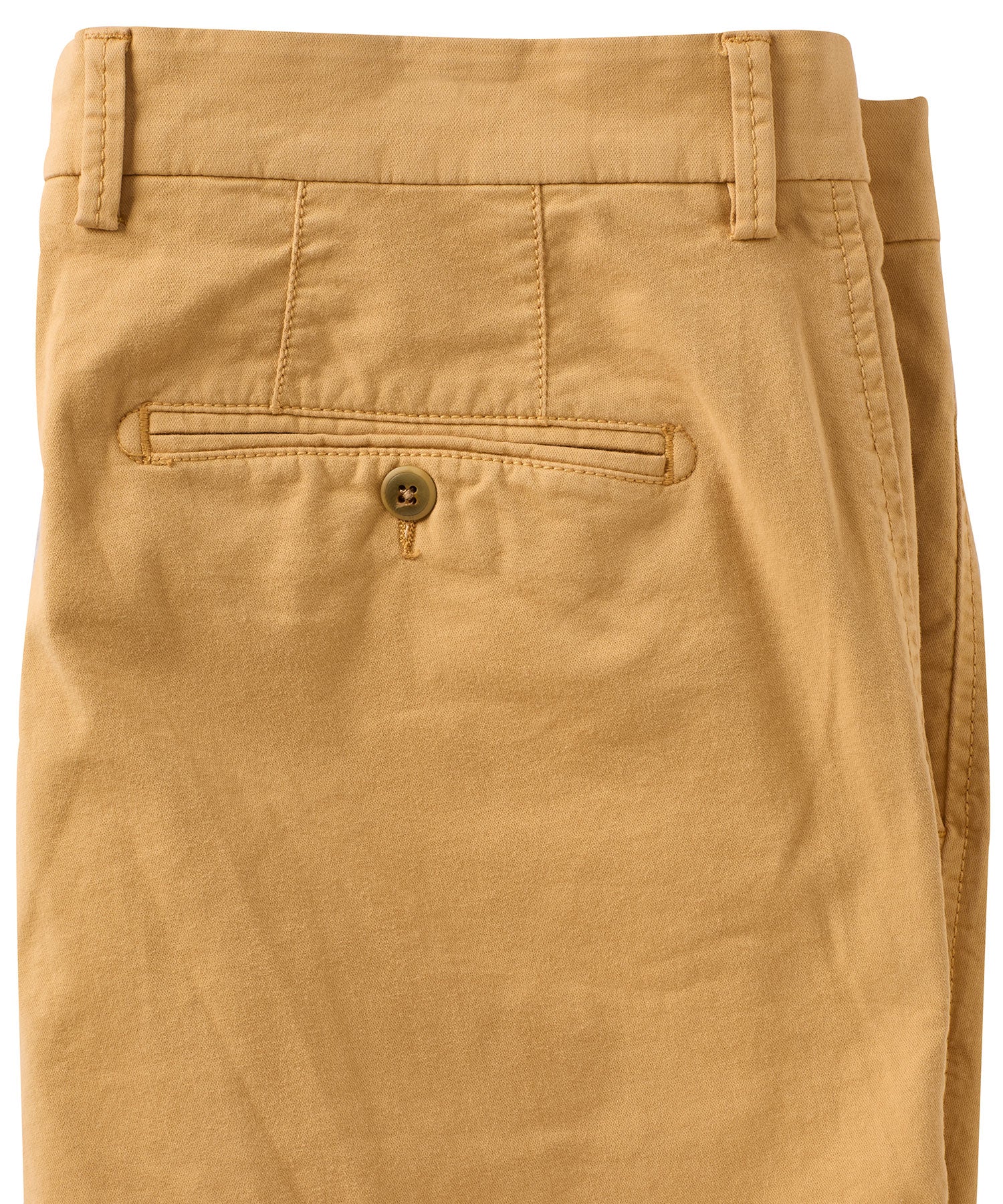 Broken Twill Stretch Cotton Shorts in Iced Coffee (Drummond Traditional Fit) by Ballin
