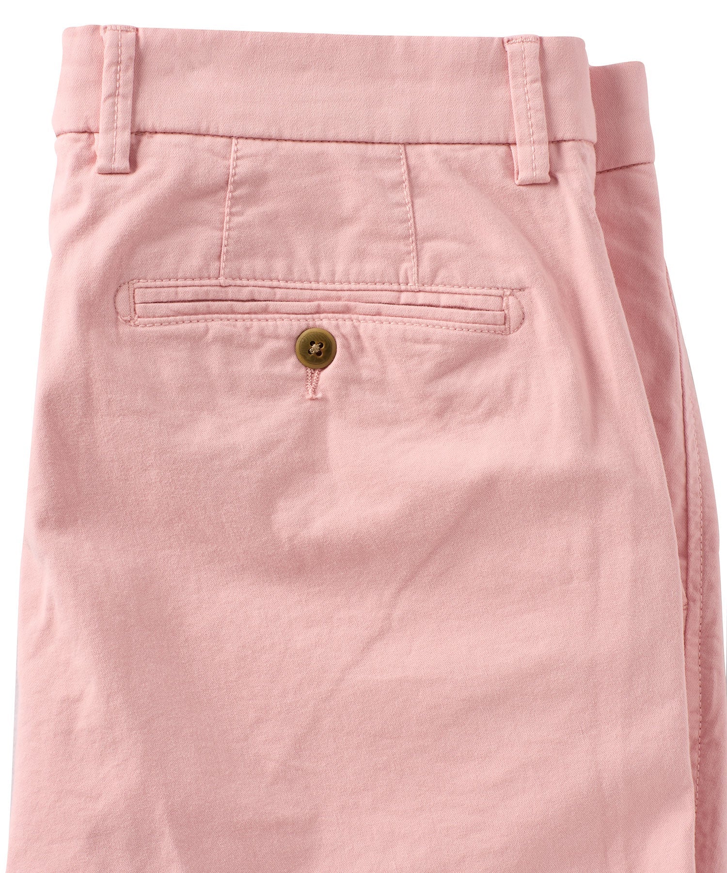 Broken Twill Stretch Cotton Shorts in Mellow Rose (College Modern Fit - 8" Inseam) by Ballin