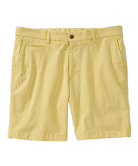 Broken Twill Stretch Cotton Shorts in Pineapple, Size 34 (Drummond Traditional Fit) by Ballin
