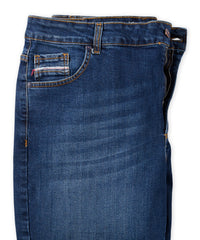 Italian Stretch Denim Jean in Indigo (Modern Straight Fit) by Borgo28