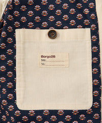 14 Wale Corduroy Chore Coat in Off White by Borgo28