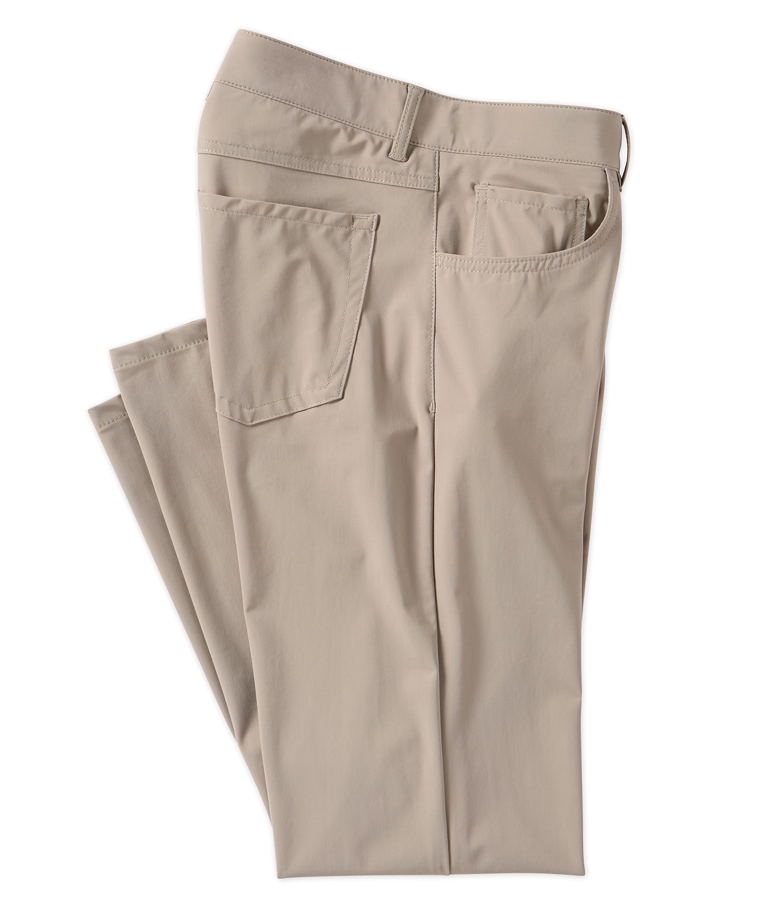 Techno Ultimate Performance 5-Pocket Pant in Stone, Size 34 (Crescent Modern Fit) by Ballin