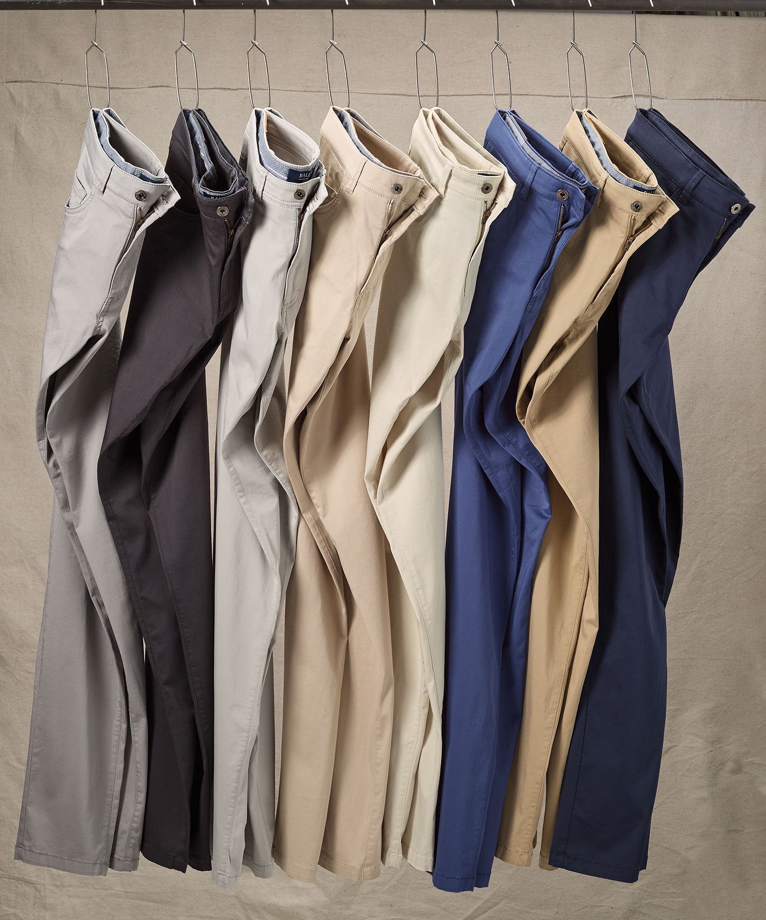 Xtreme Comfort Sateen 5-Pocket Pants in Choice of Colors (Crescent Modern Fit) by Ballin
