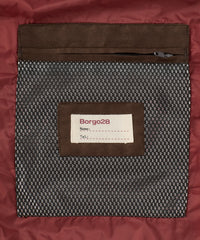 Quilted Down Puffer Jacket in Brick by Borgo28