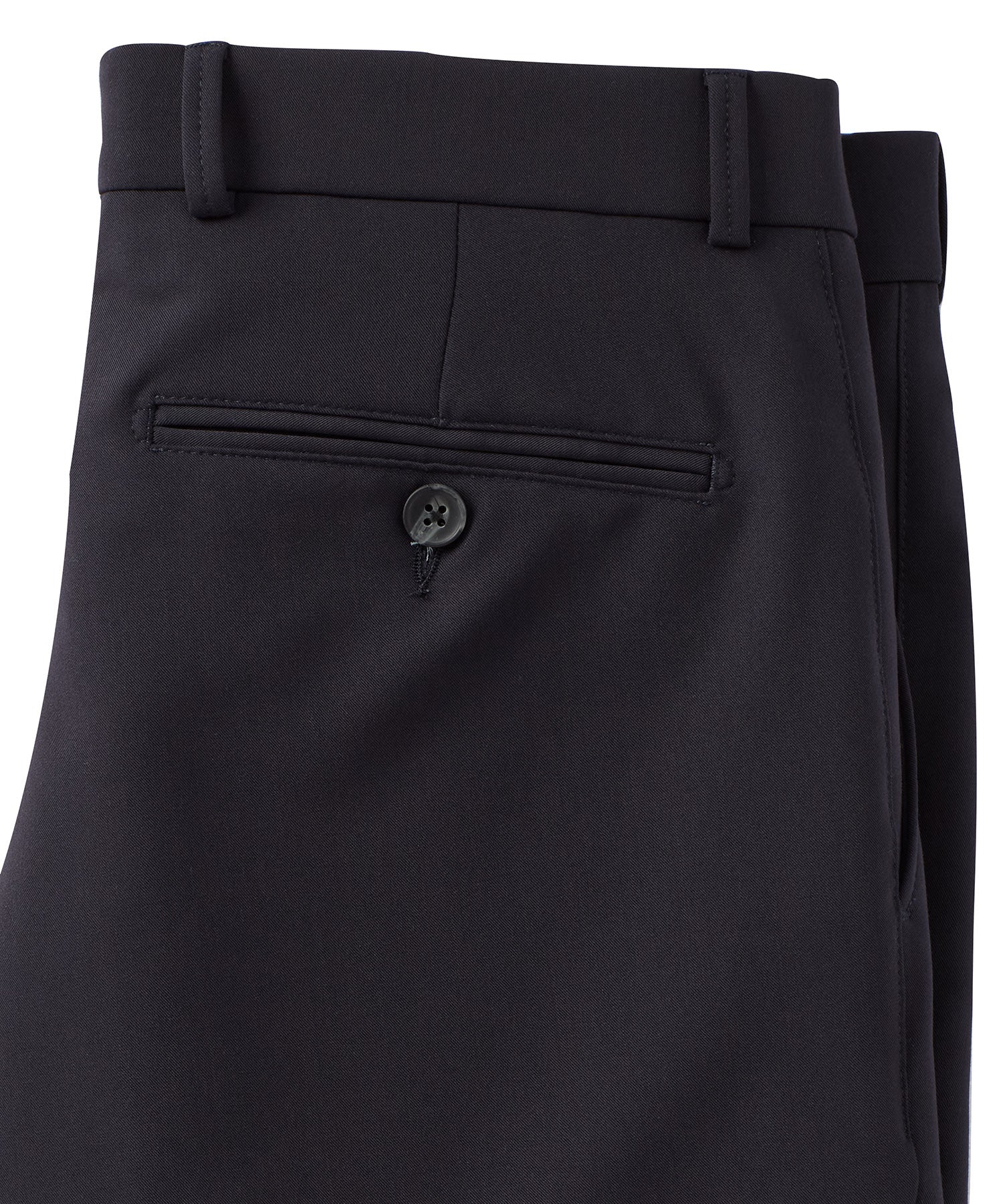 Comfort-EZE Commuter Bi-Stretch Gabardine Trouser in Navy (Flat Front Models) by Ballin