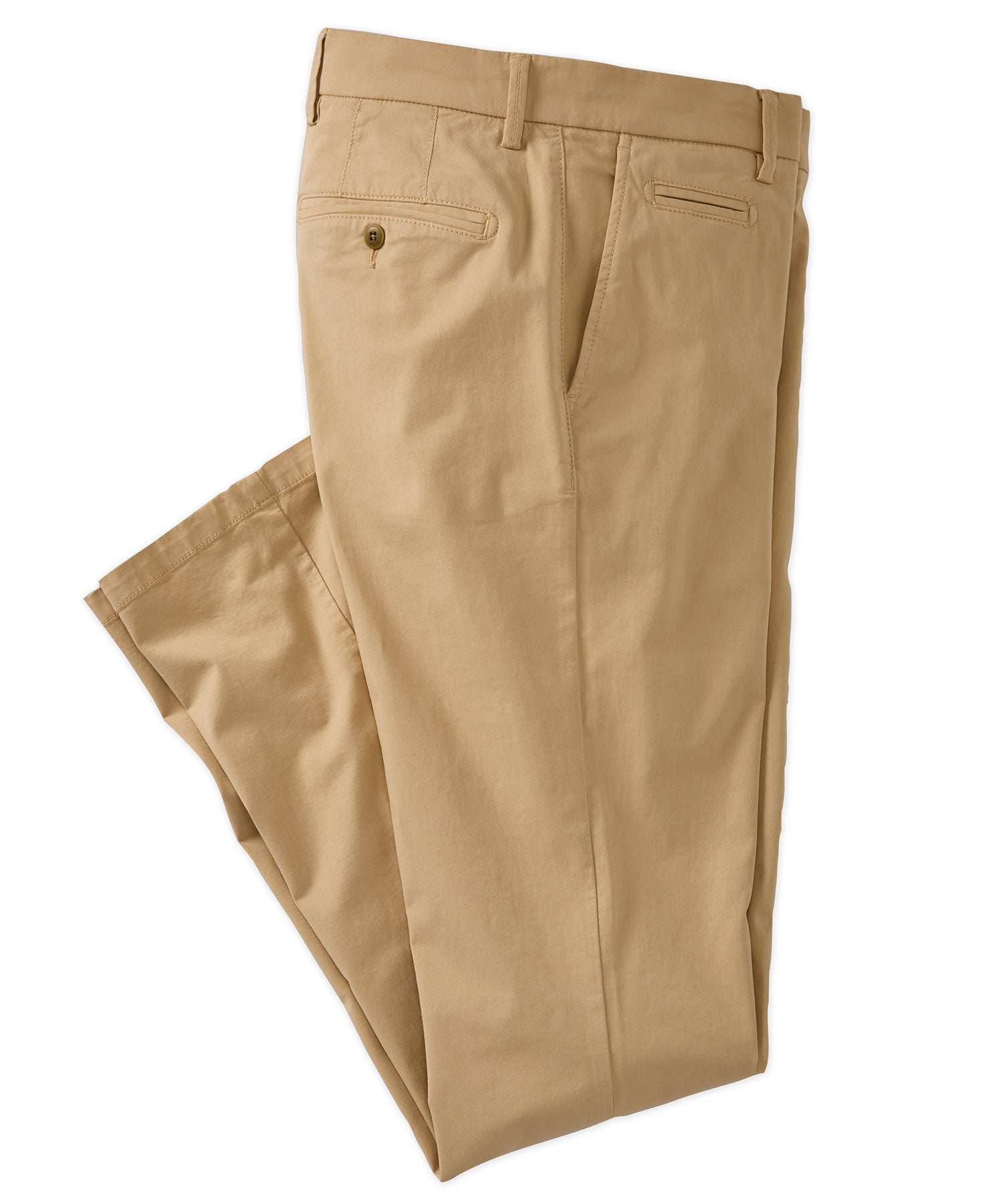 Broken Twill Stretch Cotton Chino in Choice of Colors (Atwater Modern Fit) by Ballin