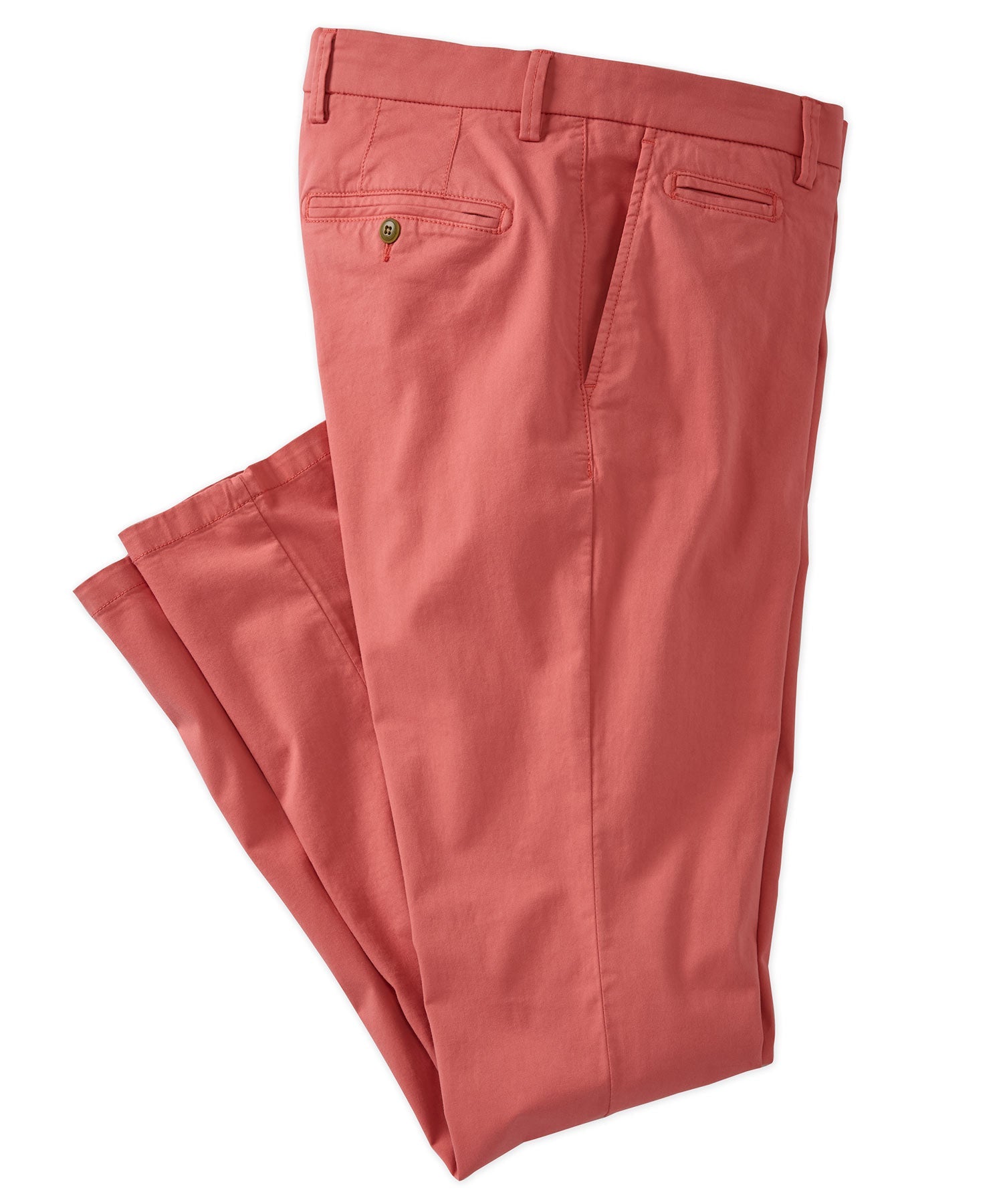 Broken Twill Stretch Cotton Chino in Choice of Colors (Atwater Modern Fit) by Ballin