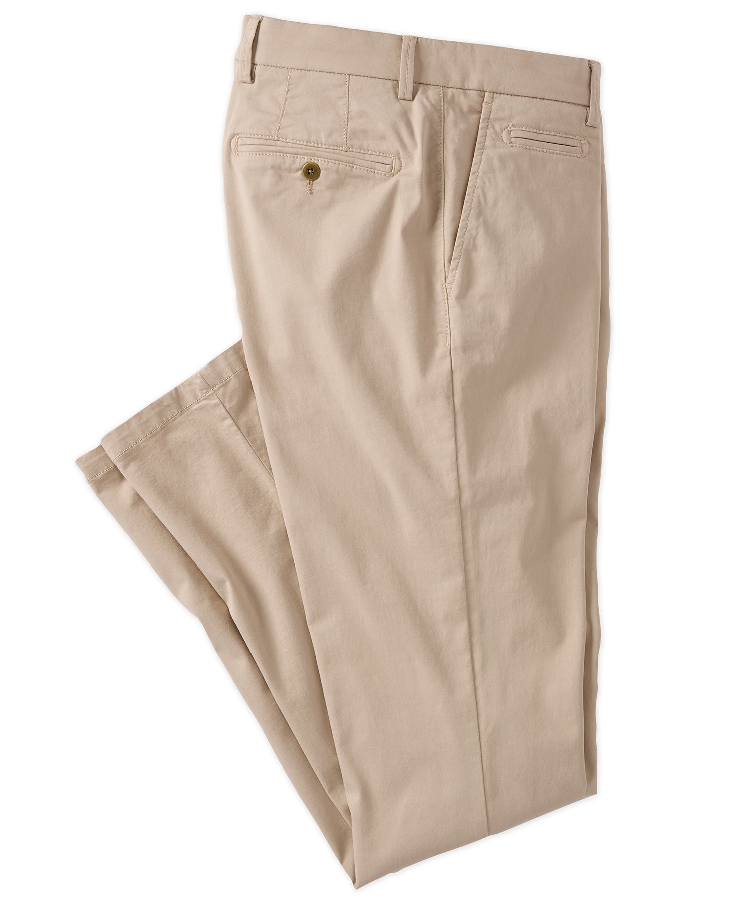 Broken Twill Stretch Cotton Chino in Choice of Colors (Atwater Modern Fit) by Ballin