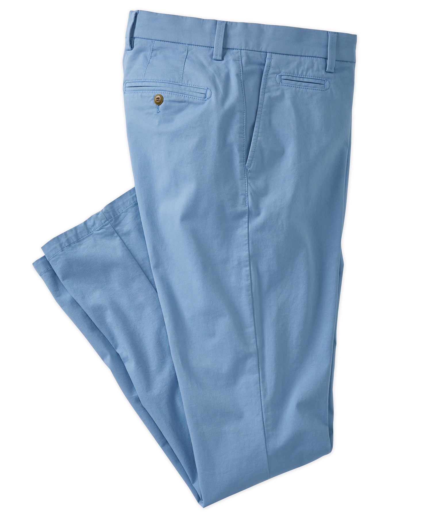 Broken Twill Stretch Cotton Chino in Choice of Colors (Atwater Modern Fit) by Ballin