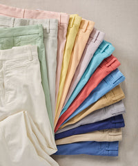Broken Twill Stretch Cotton Chino in Choice of Colors (Atwater Modern Fit) by Ballin