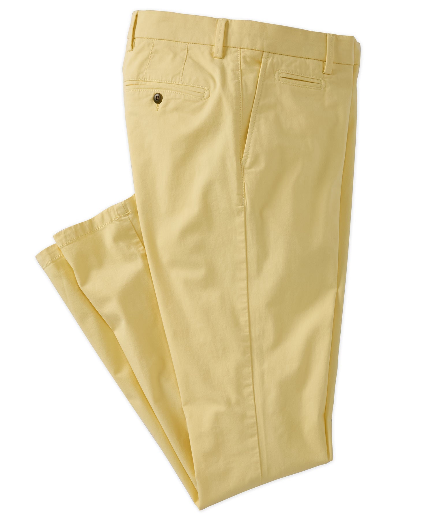 Broken Twill Stretch Cotton Chino in Choice of Colors (Atwater Modern Fit) by Ballin